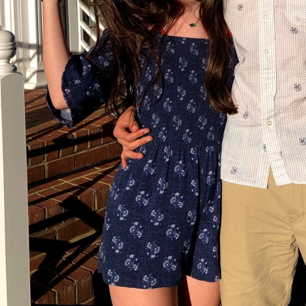 Hollister off the shoulder romper
